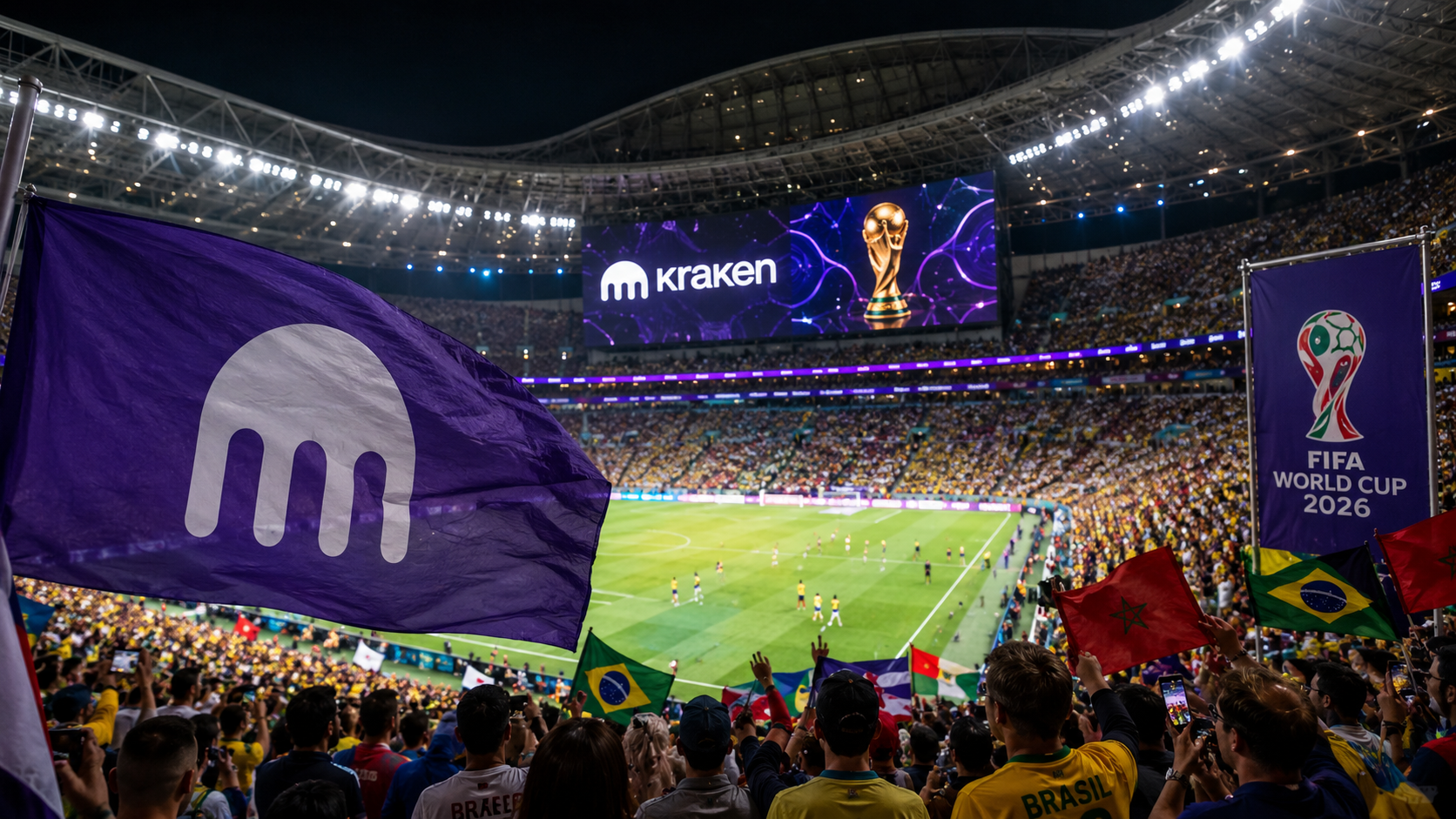 Kraken Becomes FIFA World Cup 2026’s First Official Crypto Exchange Partner